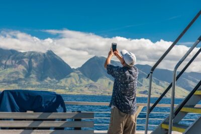 2-Hour Oahu Whale Watch from Ala Wai Harbor, Waikiki - Stop 1: Waikiki and Waikiki Beach from offshore