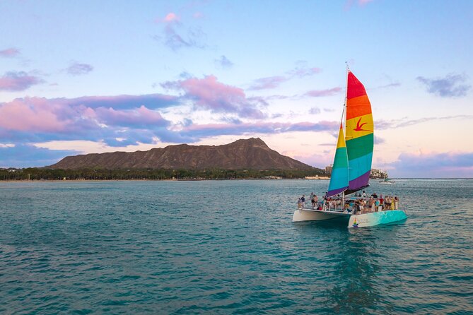 Board from Waikiki Beach for a scenic Sunset Sail on the Hāwea - The Flow of the Sail: How the 90 Minutes Usually Feel
