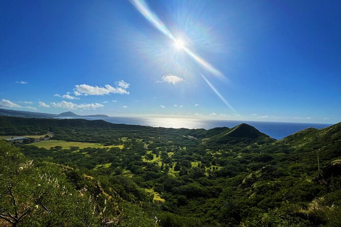 Diamond Head Hiking and Oahu Island Experience feat. North Shore - Sunset Beach and Haleiwa: waves, winter surfing, and sea turtles