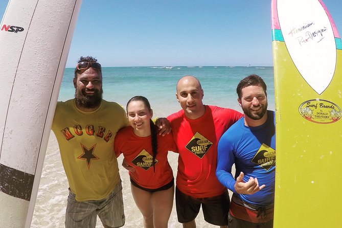 Family, Private & Group Bodyboard Lessons in Waikiki - Family surf outside Waikiki: the simple pitch