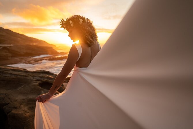 Flying Dress Photoshoot on Oahu - Key Things That Make This Oahu Shoot Different