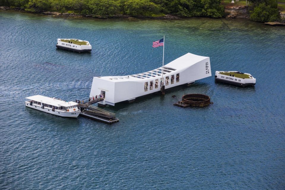 From Waikiki: Pearl Harbor USS Arizona Memorial Program - Waikiki pickup and the road context before you even arrive
