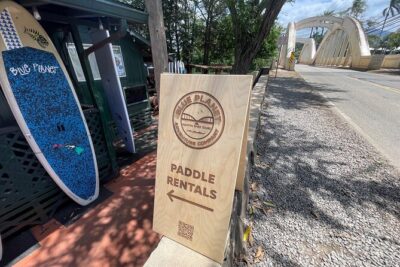 Haleiwa River Paddle Board Rental with Blue Planet Adventure Co. - Your 2 hours on the water: from Rainbow Bridge to your own turning point