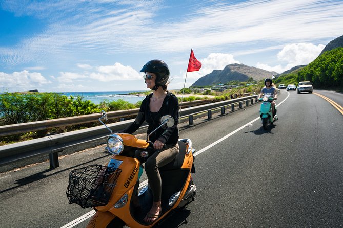 Hawaiian Style Moped Rental for the Day - Why a Honolulu moped rental works for a day on Oahu