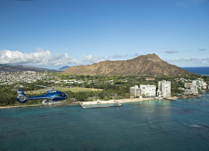 Honolulu: Blue Skies of Oahu Helicopter Tour - The route experience: from Pearl Harbor to Sacred Falls