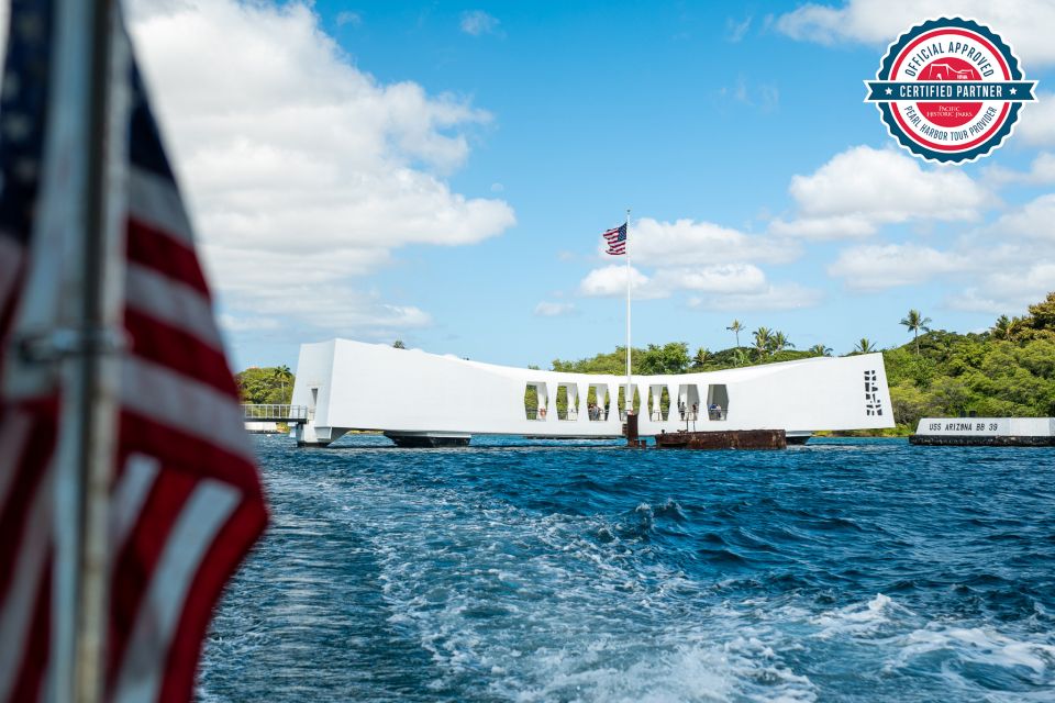 Honolulu: Salute to Pearl Harbor - USS Arizona Memorial Tour - USS Arizona Memorial: Tribute, Stillness, and What You Might See Underwater