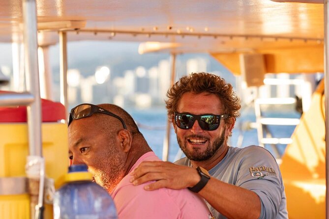 Honolulu Sunset Sail from Kewalo Harbor Including Drinks - Drinks onboard: included alcohol, non-alcohol options, and pacing your night
