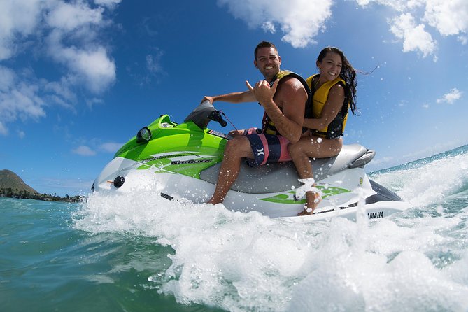 Jet Ski Ride Maunalua Bay. Tandem-2 people ride-price per person - Key Highlights You’ll Actually Feel