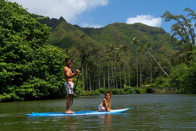 Kahana Bay River to Ocean: Kayak and Stand Up Paddle Board Rental - The river part: narrow, calm, and perfect for learning