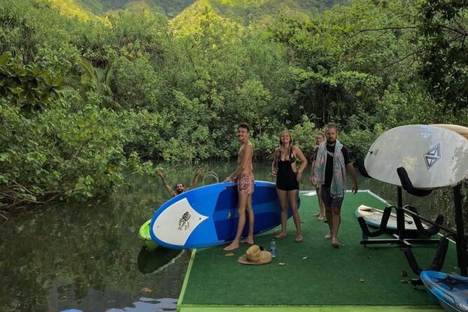 Kahana Bay River to Ocean: Kayak and Stand Up Paddle Board Rental - Bay/ocean edge time: where the scenery reward kicks in