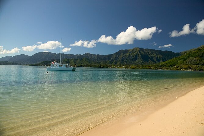 Kualoa Ranch: Ocean Voyage Tour - Kualoa Regional Park viewing deck: narration plus coastline photos on the way out