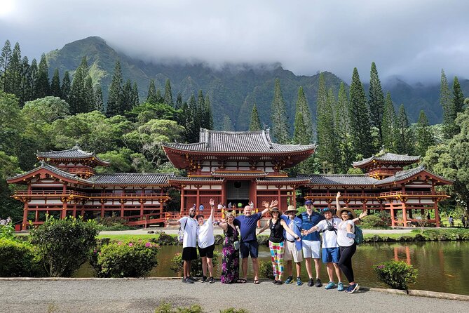 Next Level Oahu Circle Island Tour Snorkel w/Turtles and Byodo-In - Diamond Head and Halona Blowhole: volcano views without hiking