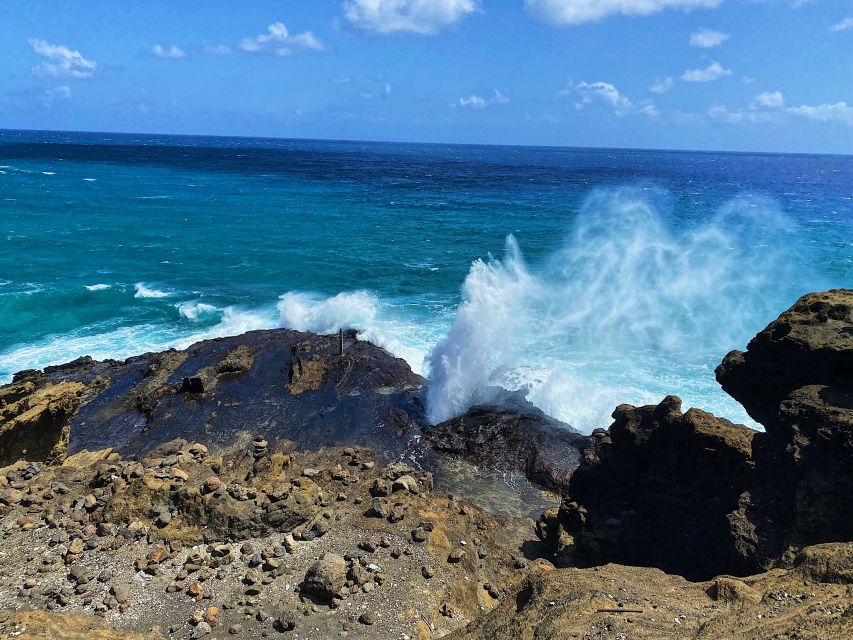 Oahu: Diamond Head Crater Hike and North Shore Experience - Halona Blowhole and Kualoa Regional Park: quick hits of dramatic scenery