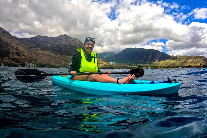Oahu Dolphin and Snorkel Tour with Waikiki Pickup & Lunch - The boat is the playground: slide, kayaks, and SUP