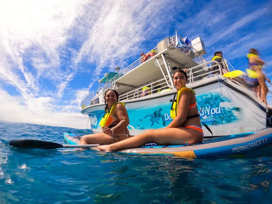 Oahu: Dolphin Watching & Turtle Snorkeling with Waterslide - Waterslide, Kayak, Paddleboard: The Fun Part (and the Safety Mindset)