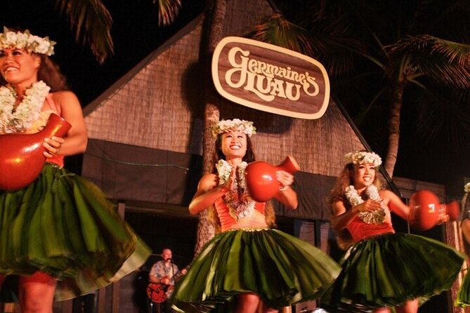 Oahu: Germaine's Luau - Drinks included: Soft drinks, hot coffee, and the 21+ ticket