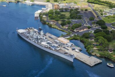 Oahu: Helicopter Tour with Doors On or Off - Route Walkthrough: From Aloha Tower to USS Arizona Memorial