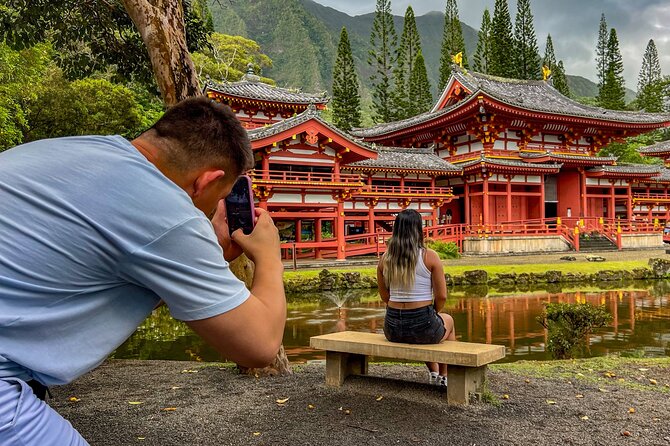 Oahu in a Day: Waterfall - Food Trucks - Lookouts - Small Crowds - Green World Coffee Farms: the morning smell of Hawaii in 20 minutes