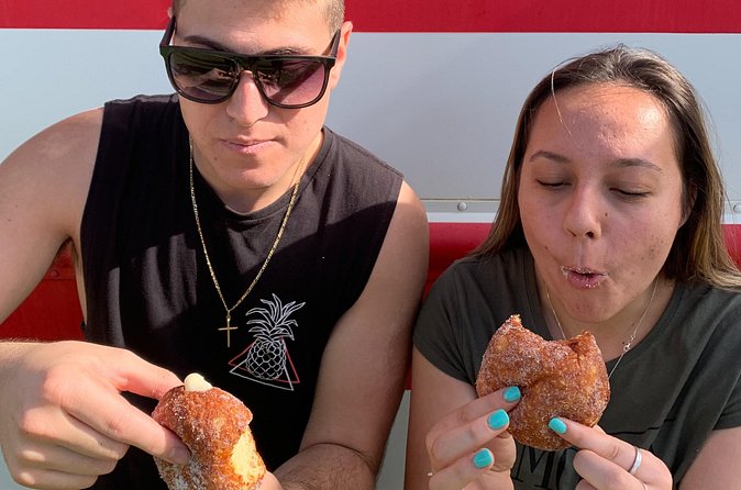 Oahu in a Day: Waterfall - Food Trucks - Lookouts - Small Crowds - Kahuku food trucks: a real meal break (not just a snack stop)
