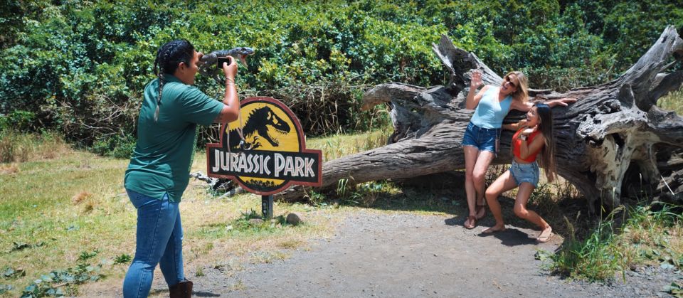Oahu: Kualoa Jurassic Movie Set Adventure Tour - The Entrance to Jurassic World: Quick, Recognizable, Photo-Forward