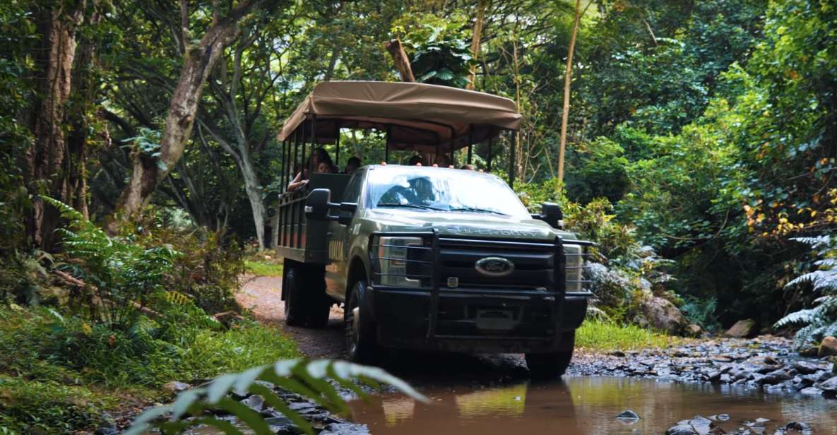 Oahu: Kualoa Open Air Jungle Expedition Tour - The filming stops: Jurassic World and Kong Skull Island scenery