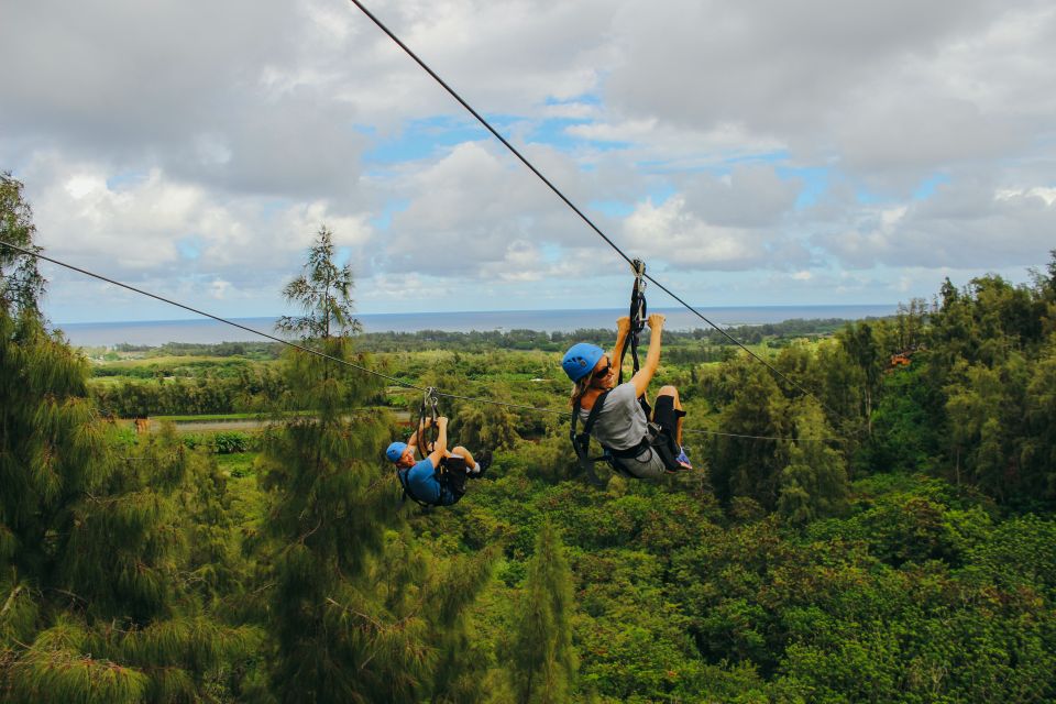 Oahu: North Shore Zip Line Adventure with ATV and Farm Tour - Safety and guide energy: why people keep praising the staff