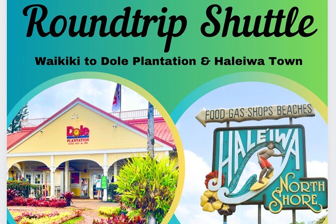 Oahu: Roundtrip Shuttle From Waikiki to Dole Plantation & Haleiwa - Waikiki-to-North Shore timing: why this shuttle works