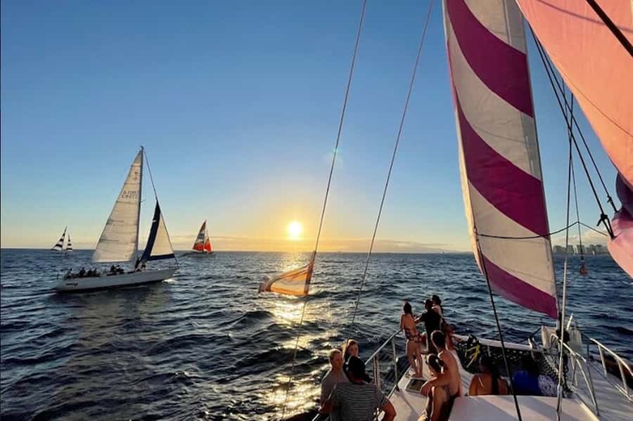 Oahu: Waikiki Sunset Catamaran Sail and Swim - Why This Waikiki Sunset Catamaran Feels Like a Front-Row Seat
