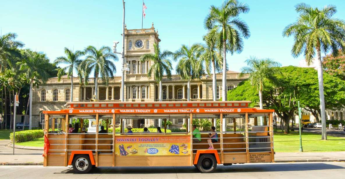 Oahu: Waikiki Trolley Hop-on Hop-off All-Line Pass - Key highlights you’ll care about