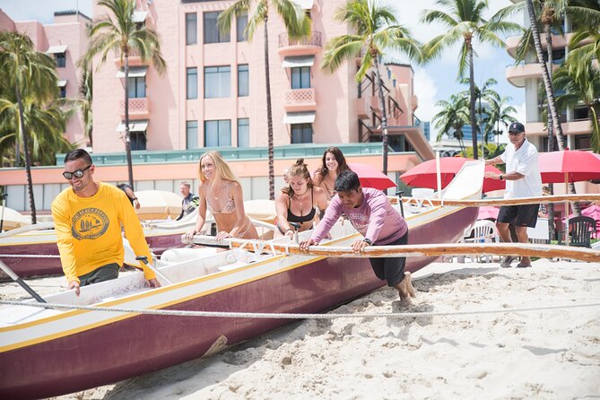Outrigger Canoe Surfing - Small-group feel and how the private booking works for families