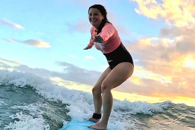 Private 1-on-1 Surf Lesson with Videos and Photos - Your Guarantee to Catch a Wave (Even on Your Stomach)