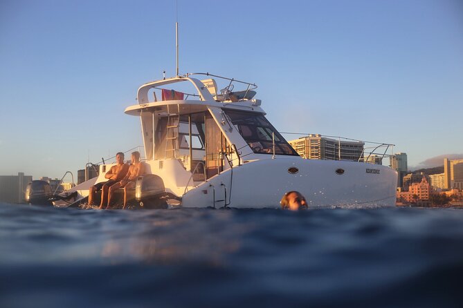 Private Catamaran Cruise and Snorkeling Tour in Honolulu - Offshore Waikiki snorkeling: turtles, fish, and real water time