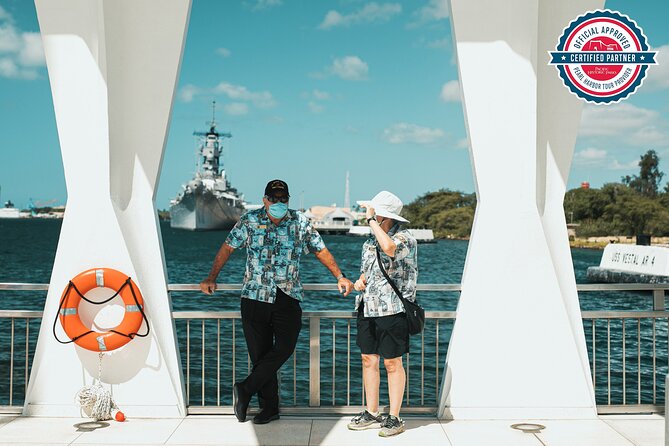 Salute to Pearl Harbor Including USS Arizona - Entering USS Arizona Memorial: the documentary, the shuttle boat, and the day-of variables