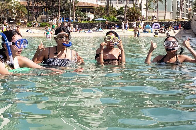 Snorkeling in Waikiki Many Fish All Levels Free Video & Pics! - Gear Setup: Noodles, Belts, Mask Time, and Fins Rules