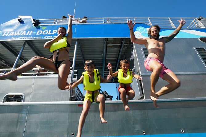 Swim with Dolphins Catamaran with Waterslide & Lunch on Oahu - Who Should Book This Dolphin + Makaha Combo (and Who Might Pass)