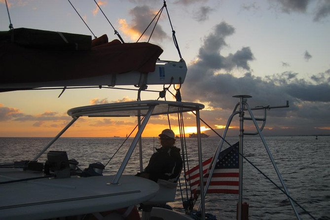 Waikiki Signature Sunset Catamaran Sail - Waikiki’s Sunset, Shot from the Right Angle
