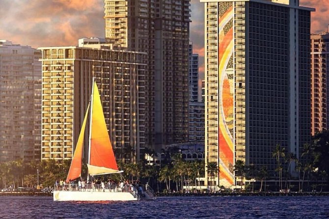 Waikiki Sunset Cocktail Sail with Open Bar - Key points before you go