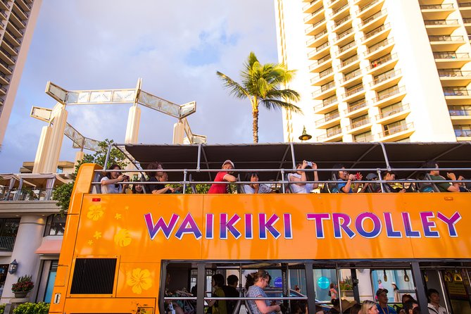 Waikiki Trolley Hop-On Hop-Off Tour of Honolulu - Red Line Downtown Hits: Iolani Palace, Punchbowl, and Aloha Tower